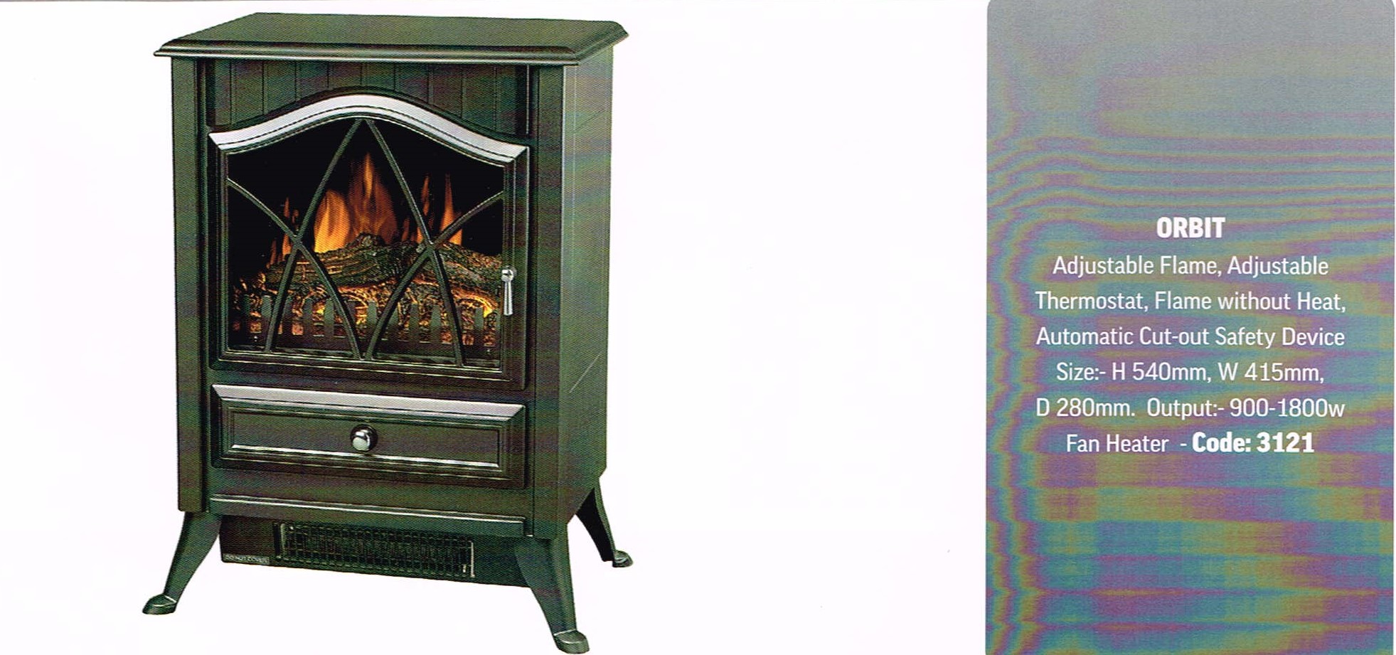 ELECTRIC STOVE&nbsp;ORBIT